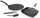 Set 4-teilige Grillplatte + Mehrzweckplatte aus Olympia Supreme Antihaft-Aluminiumdruckguss