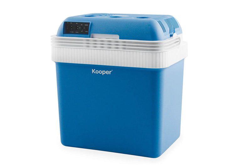 Frigo Portatile Termoelettrico Caldo/Freddo 24 Litri 49W Kooper Blu