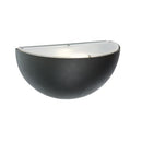 Lampada Quarto di Sfera Colore Grigio per Esterno Linea Umbe Sovil