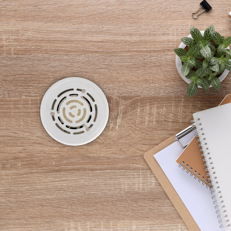 E-Fan Deodorante per Ambienti Ø 80 Plastica Bianca Tecnoplastica Emuca