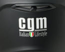 Casco Integrale per Moto Cross con Frontino CGM Ground 601A Nero Opaco