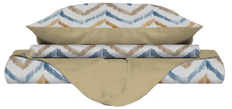 Copripiumino Double Face con Federe Stampato Hippy