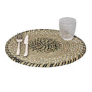 Set 6 Sottopiatti Tondi Ø38 cm in Paglia VdE Tivoli 1996 Mexico 