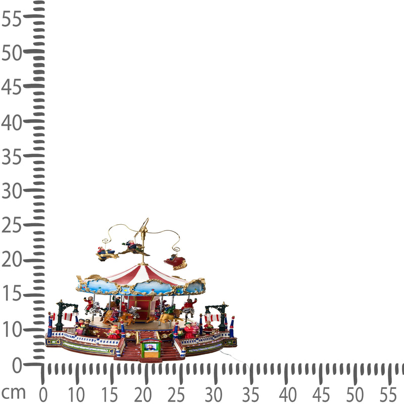 Giostra con Movimento e Musica 32 cm in Resina