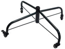 Base per Albero di Natale 66 cm in Metallo con Ruote Nero