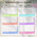 Orto in Cassetta Fioriera con Traliccio per Rampicanti e Fondo Aperto 230x60x110 cm in Legno  