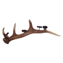 Portacandele in Resina 60x15x27cm Corna