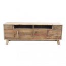 Mobile TV Ralph 180x48x65 h cm in Pino riciclato Marrone