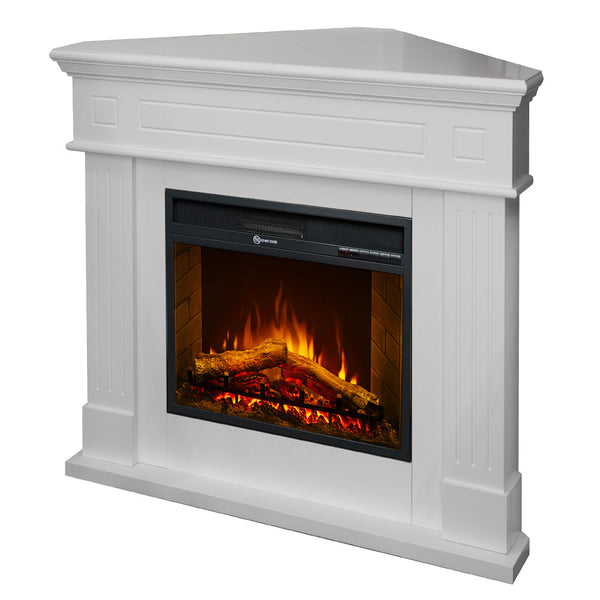 Camino Elettrico da Terra Ad Angolo 110x63x102 cm Ford Bianco prezzo
