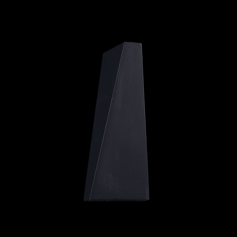 Lampada da parete Outdoor in Metallo Times Square Nero