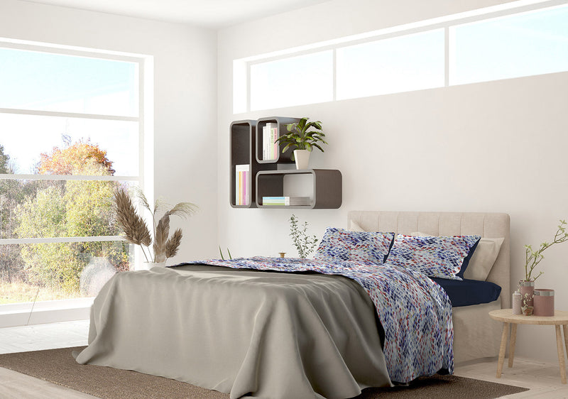 Set Lenzuola con Stampa Sopra Sotto e Federe Lena Varie Misure