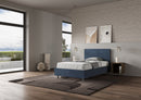 Letto 1 Piazza e Mezzo Adele Blu Varie Misure