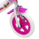 Bicicletta per Bambina 10" 1 Freno Gomme in EVA Masha e Orso Bianca