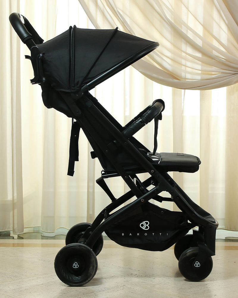 Passeggino Leggero per Bambini Barotti Primo Nero e Bianco