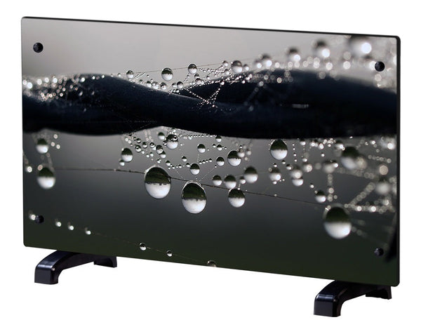 online Elektrische Strahlungsplatte Wärmeplatte 86x47cm 2000W Chemin'Arte Spinnennetz-Effekt