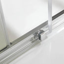 Box Doccia Semicircolare 2 Ante Scorrevoli in Cristallo Trasparente 6mm H198 Fosterberg Odense Varie Misure