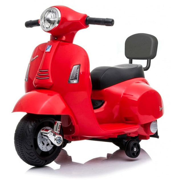 Piaggio Mini Vespa GTS Elektro 6V für Kinder Rot acquista