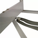 Set 4 Cestelli in Acciaio Inox per Mobile ad Angolo Cieco 90-100 cm Mano Sinistra