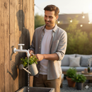 Rubinetto Colorato per Fontana da Giardino in Ottone Belfer RUB/022 Bianco