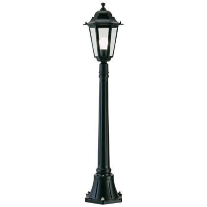 Pole Lamp for Garden Kleine schwarze Farbe für Outdoor Sovil Hexagonal Line sconto