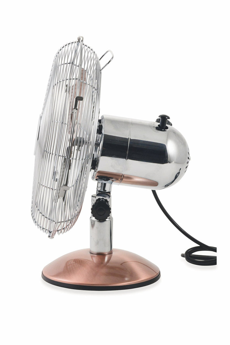 Ventilatore da Tavolo 30cm Oscillante 3 Velocità  35W Kooper Eolo Bicolore