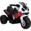 Mini Moto Elettrica per Bambini 6V con Licenza BMW S1000RR Rossa