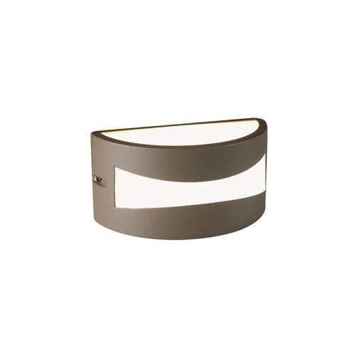 sconto Braune Sovil Tibet 10W LED Außenwandleuchte