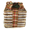 Set 3 Pacchi Regalo Decorativi con Led naturale 