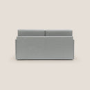 Divano Letto 3 Posti 189x96x96 cm Evans in Tessuto Grigio