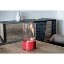 Camino a Bioetanolo da Tavolo Ø15x 30 cm Karlsen Sorrento Rosso