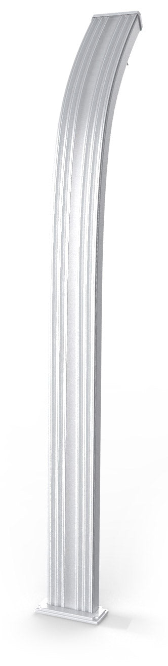 Doccia Solare da Esterno Giardino 30L Miscelatore Arkema Spring Inox Paint