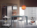 Carrello da Cucina Pieghevole Cromato in Acciaio Tosini TA019C