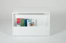 Cassapanca Baule in Legno 66x51x42,5 cm Giada Bianco