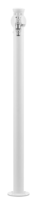Fontana da Giardino con Doppio Rubinetto Belfer 42/SRR Bianco