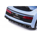 Macchina Elettrica per Bambini 12V Licenza Ufficiale Audi R8 New Spyder con Telecomando e Sedile in pelle Blu