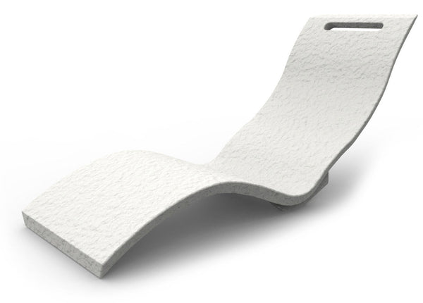 online Lettino Chaise Longue da Esterno Giardino Seduta a Terra Arkema Serendipity Bianca