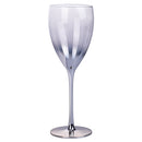 Set 6 Calici Très Chic in Vetro VdE Tivoli 1996 Gold Silver Champagne