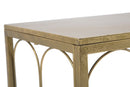 Console Glam Balcony 112x31x81,25 cm in Ferro Oro