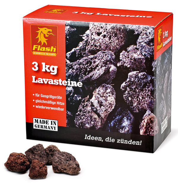 Packung Rock Lava Stone 3 Kg für Barbecue Bbq Vannini acquista