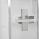 Armadietto per Medicinali 20x12x58 cm 3 Ripiani in Acciaio e Vetro  Argento