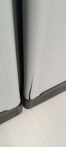 Pattumiera 3 Ante 102x38x87 cm Raccolta Differenziata con Portasacco 80 Litri nda Scelta     