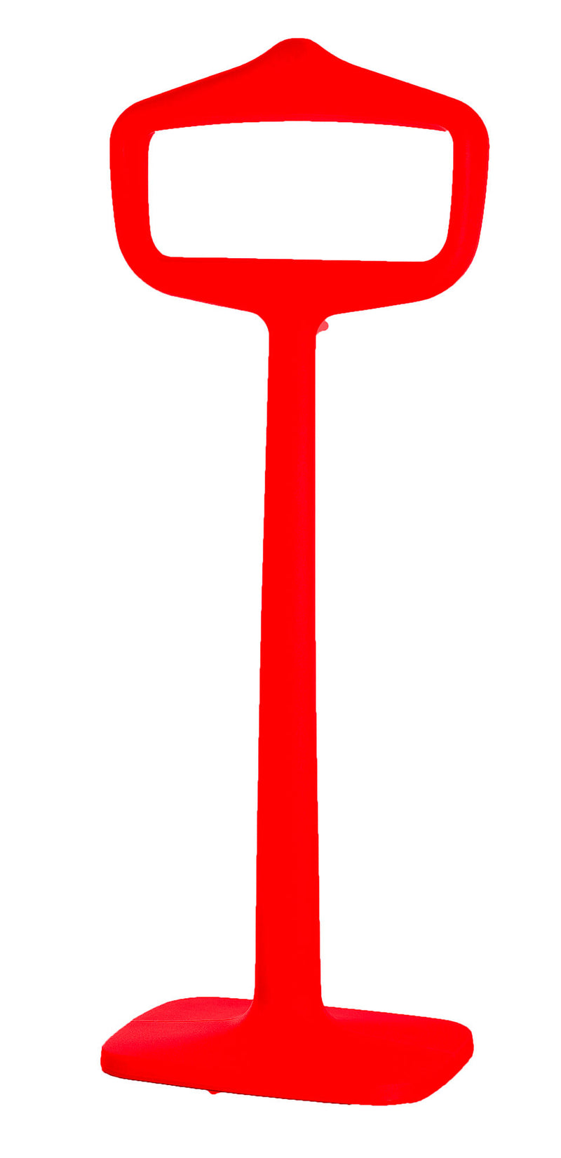 Appendiabiti Porta Abiti da Esterno 48x117 cm in Resina Arkema Bobo Cherry