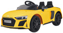 Macchina Elettrica per Bambini 12V con Licenza Audi R8 Spyder Gialla