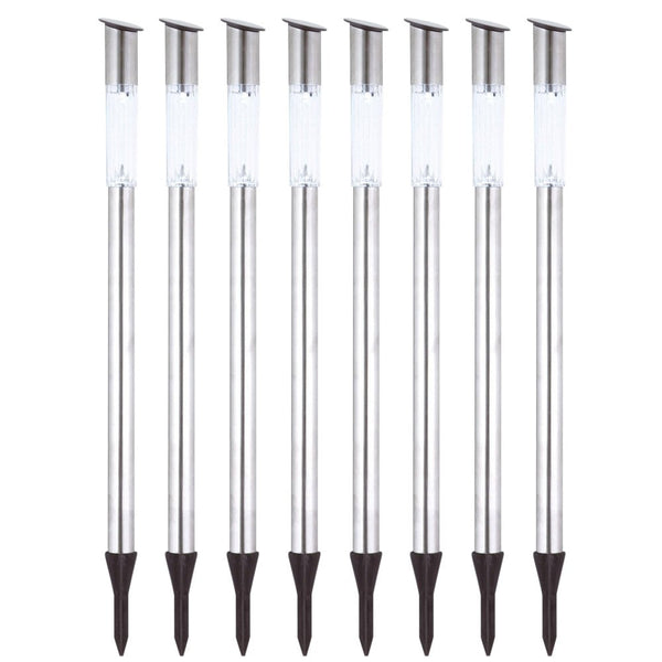 Set mit 8 Gartenlampen H70 1W mit Solarpanel prezzo