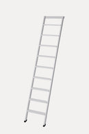 Scala Appoggio in Legno 9 Gradini H225 cm Laccato Bianco