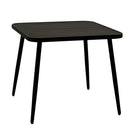 Tavolo da Giardino in Alluminio Quadrato 80x80x76cm Las Vegas Antracite