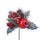 Set mit 12 Picks mit Apple H14 cm Rot