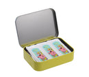 Set 12 Box Spongebob per Bambini con 24 Cerotti Ciascuno 2 Misure in Metallo
