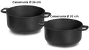 Batteria di Pentole 18 Pezzi in Alluminio Pressofuso Antiaderente Olympia Supreme