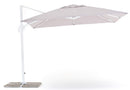 Ombrellone da Giardino Decentrato 3x3m in Alluminio e Poliestere Senso Grigio
